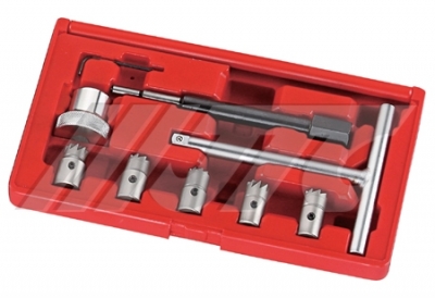 JTC4050 DIESEL INJECTOR & SEAT CUTTER SET (9 PCS) - Click Image to Close